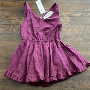 Purple Sleeveless Dress